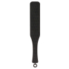 silicone textured paddle black scaled