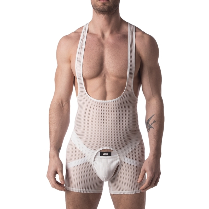 singlet backless pan blanc