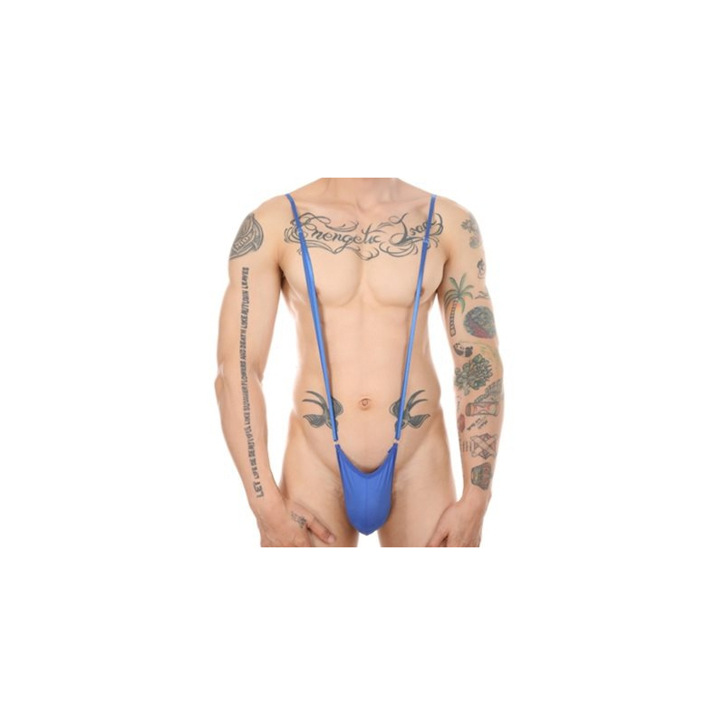 singlet fin strappia bleu