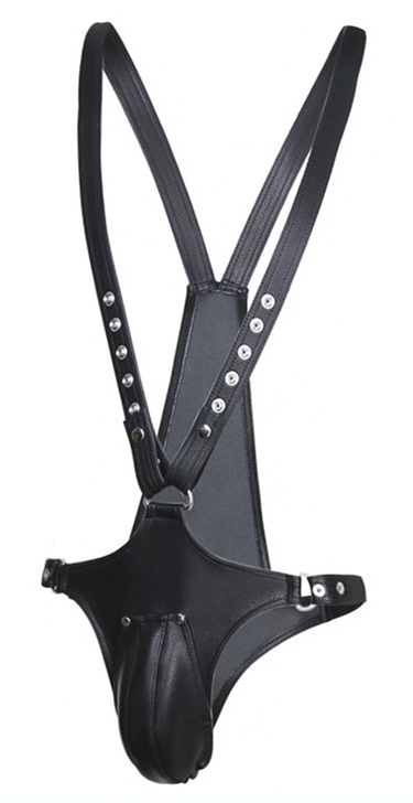 singlet open rompers simili noir