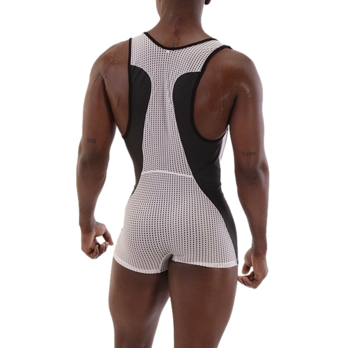 singlet sanke blanc 1
