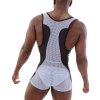 singlet sanke bleu noir 1