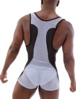 singlet sanke bleu noir 1