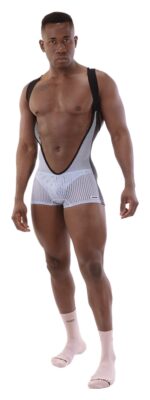 singlet sanke bleu noir 2