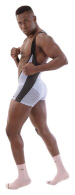 singlet sanke bleu noir 3