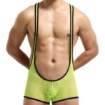 singlet sexy tocki jaune noir