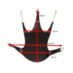 sling 5 points en cuir noir 2