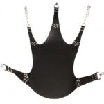 sling 5 points en cuir noir 3
