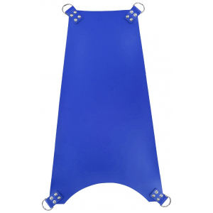 sling en cuir 4 points ajuste bleu