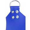 sling en cuir 4 points bleu 1