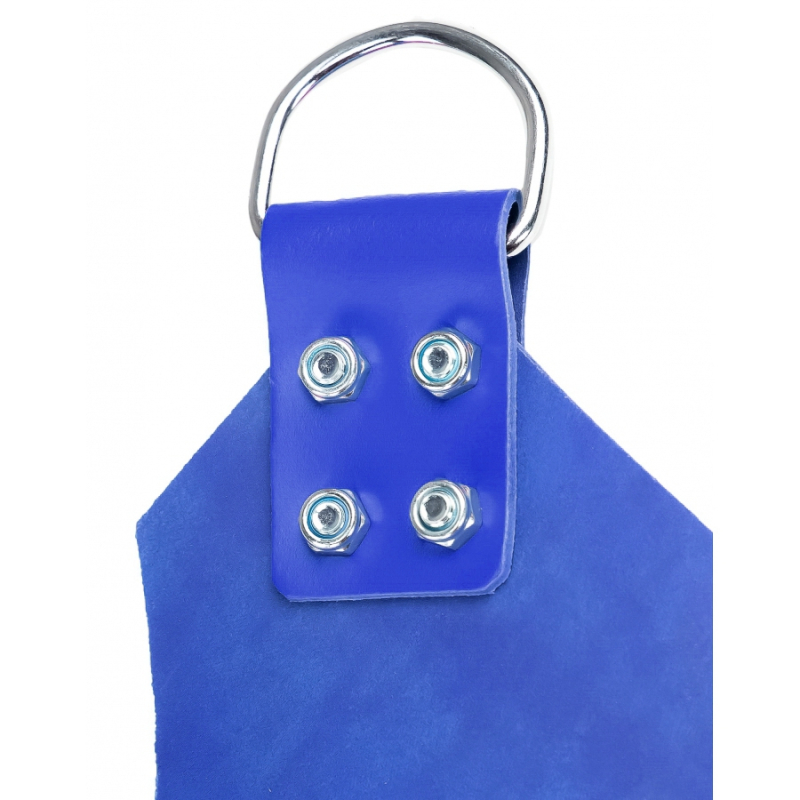 sling en cuir 4 points bleu 2