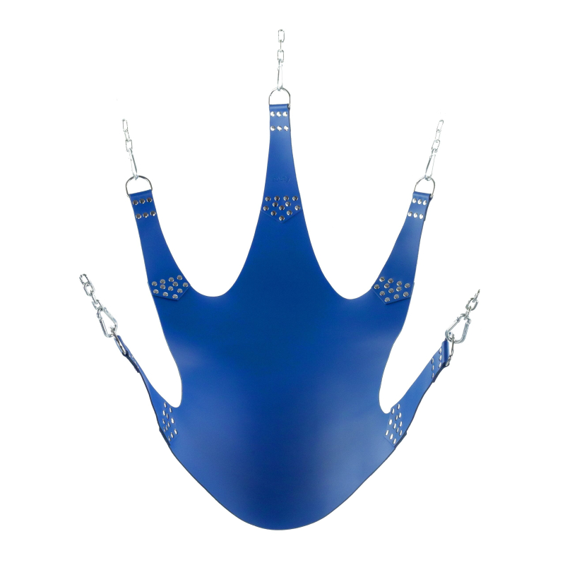 sling en cuir 5 points d attache bleu scaled