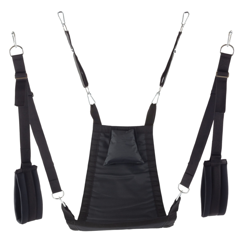 sling en tissu mykonos 4 points noir scaled