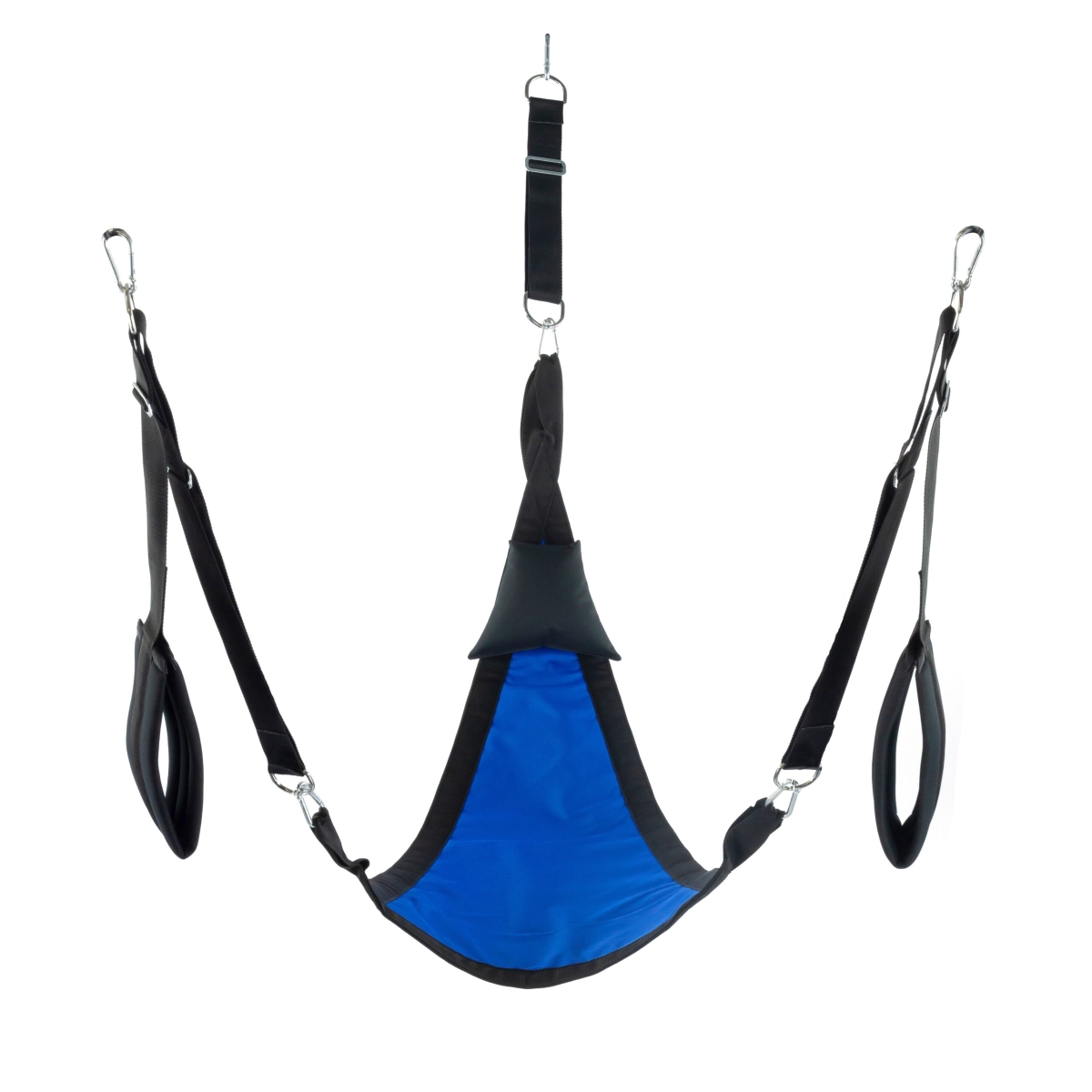 sling en tissu triangle set complet bleu scaled
