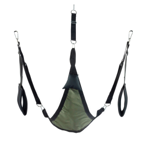 sling en tissu triangle set complet kaki scaled