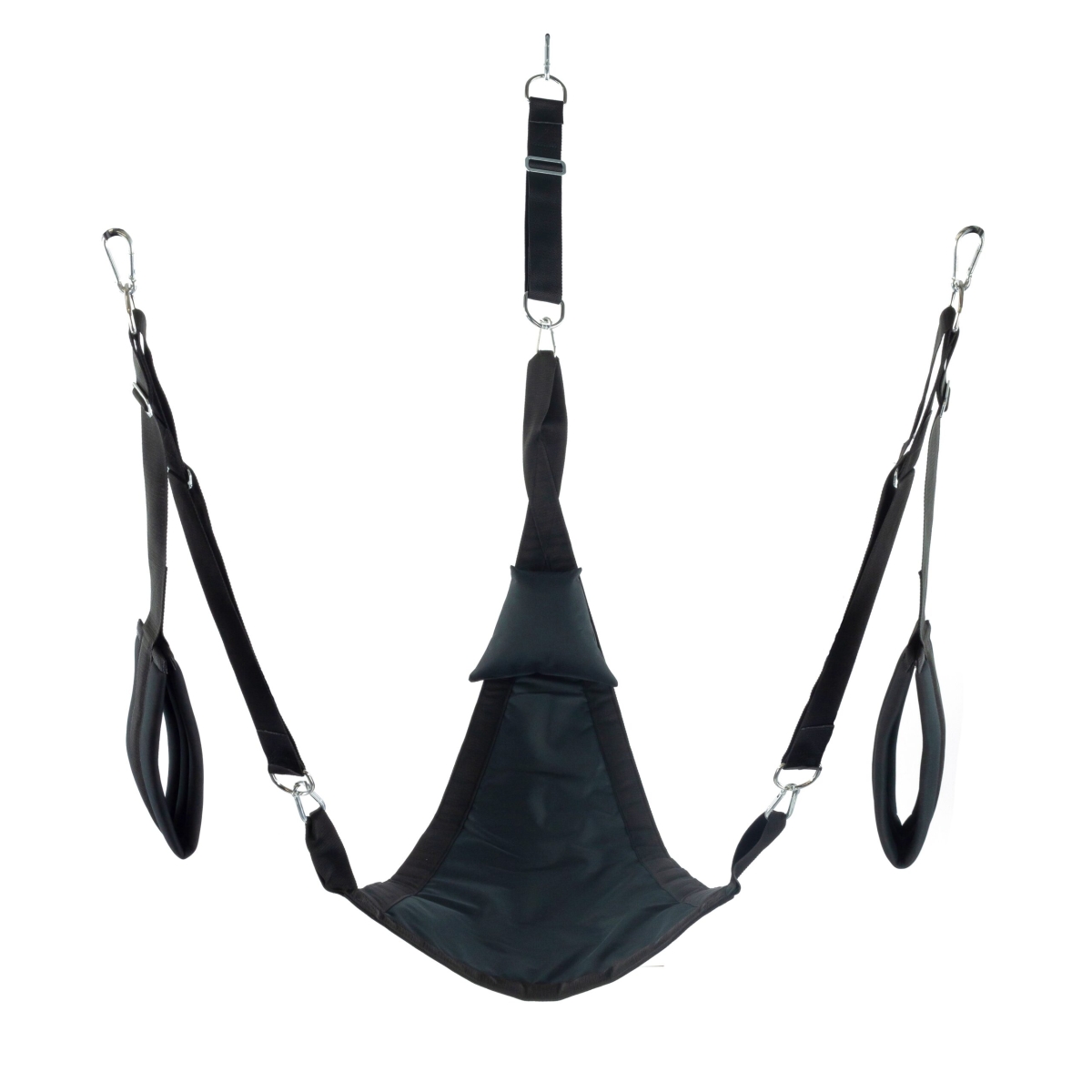 sling en tissu triangle set complet noir scaled