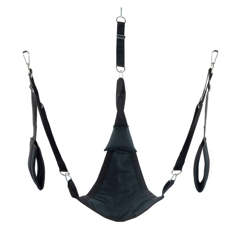 sling en tissu triangle set complet noir scaled