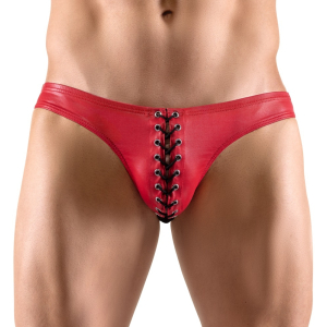 slip avec cordon zonio rouge