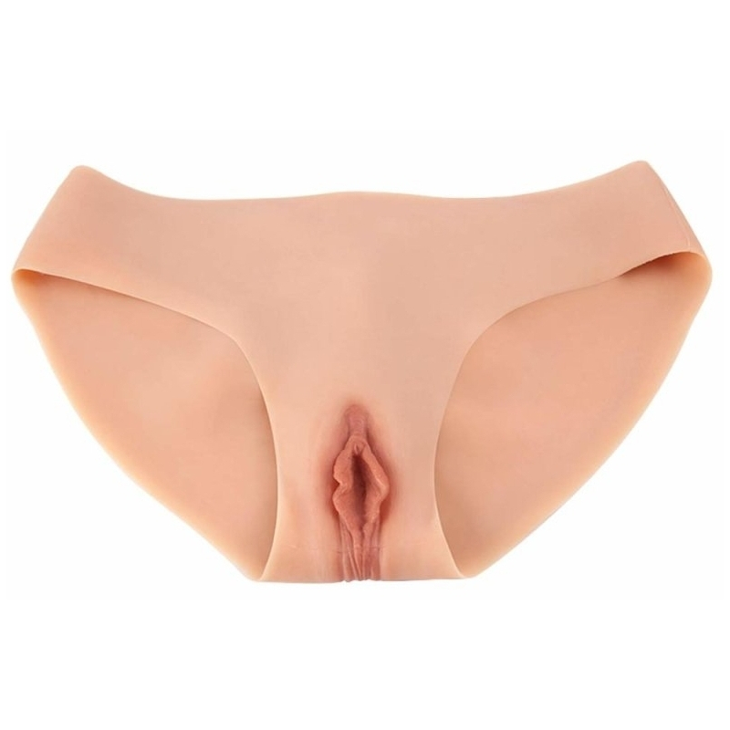 slip avec vulve et fessier pants vag couleur chair