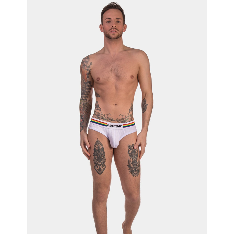 slip barcode pride blanc 2
