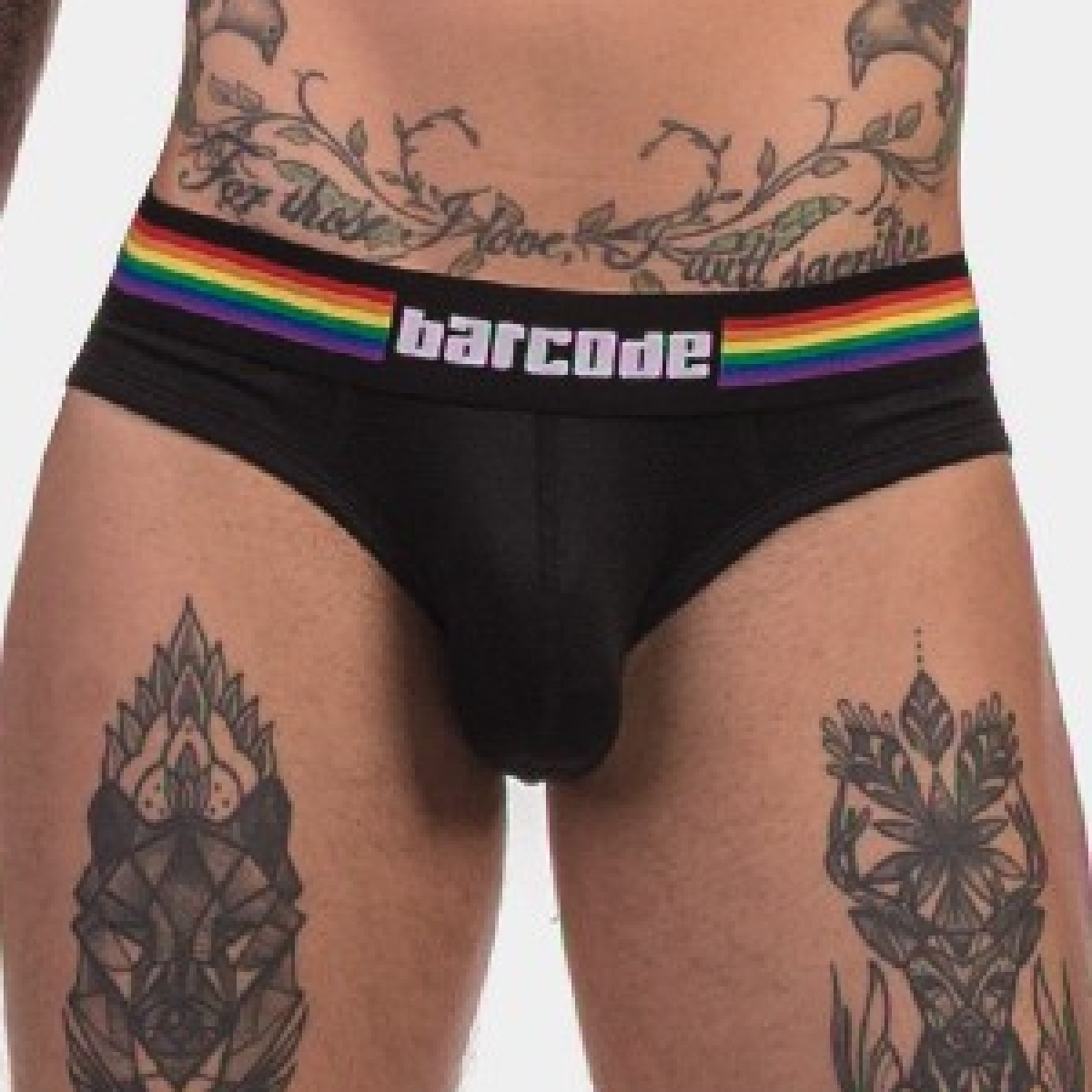 slip barcode pride noir