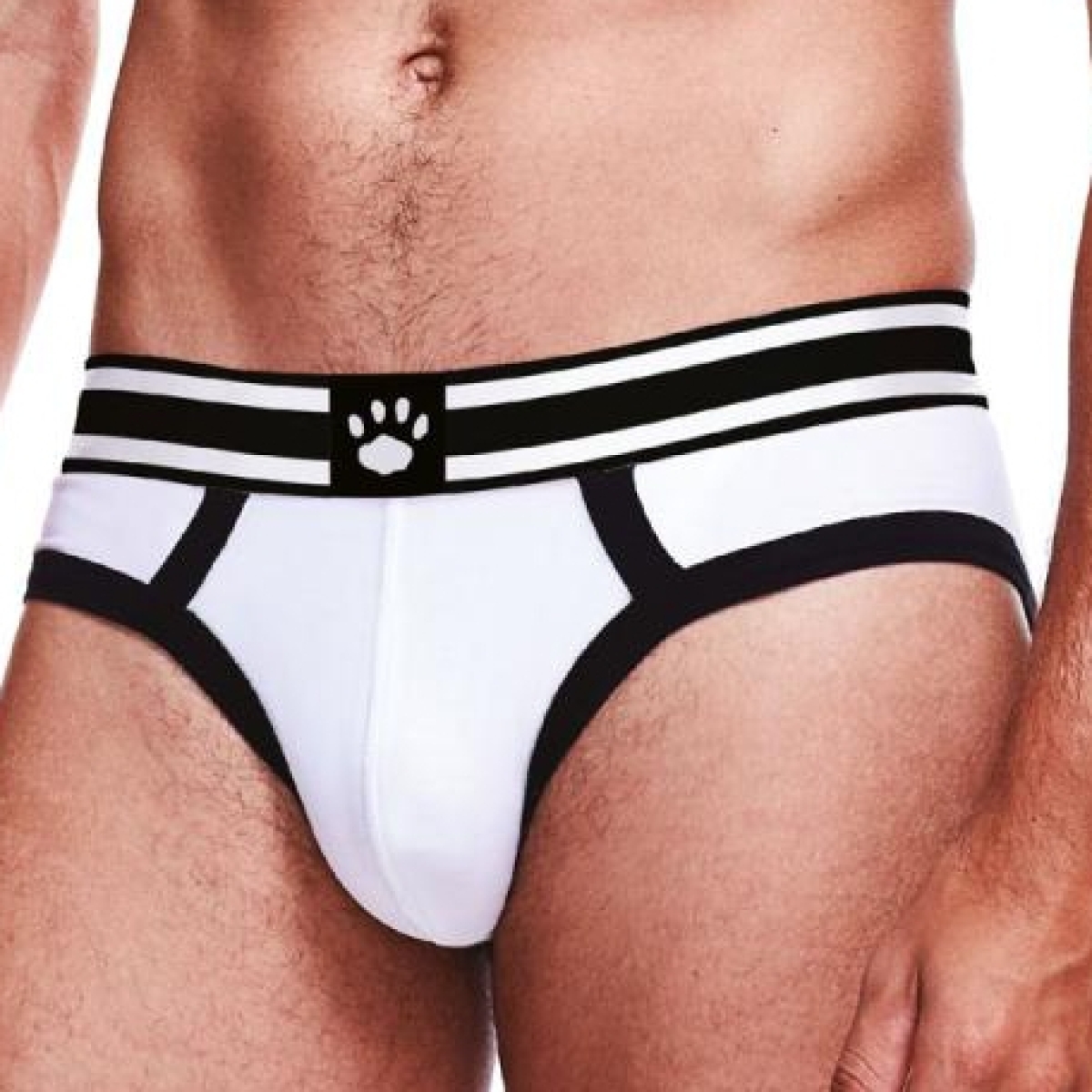 slip brief prowler blanc noir