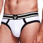 slip brief prowler blanc noir