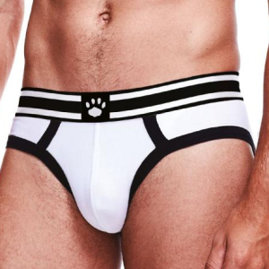slip brief prowler blanc noir