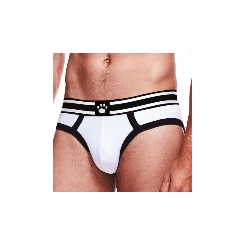 slip brief prowler blanc noir