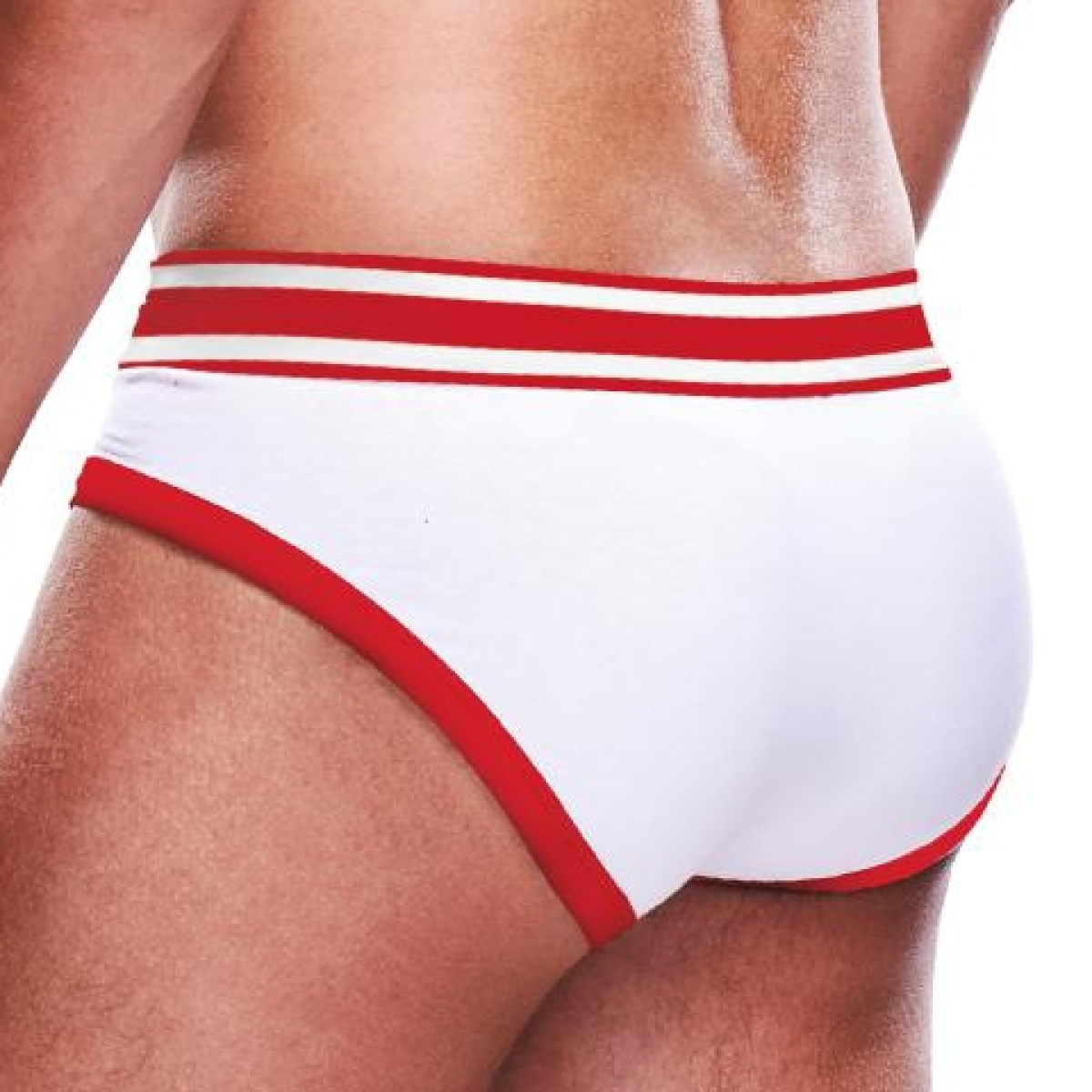 slip brief prowler blanc rouge 1
