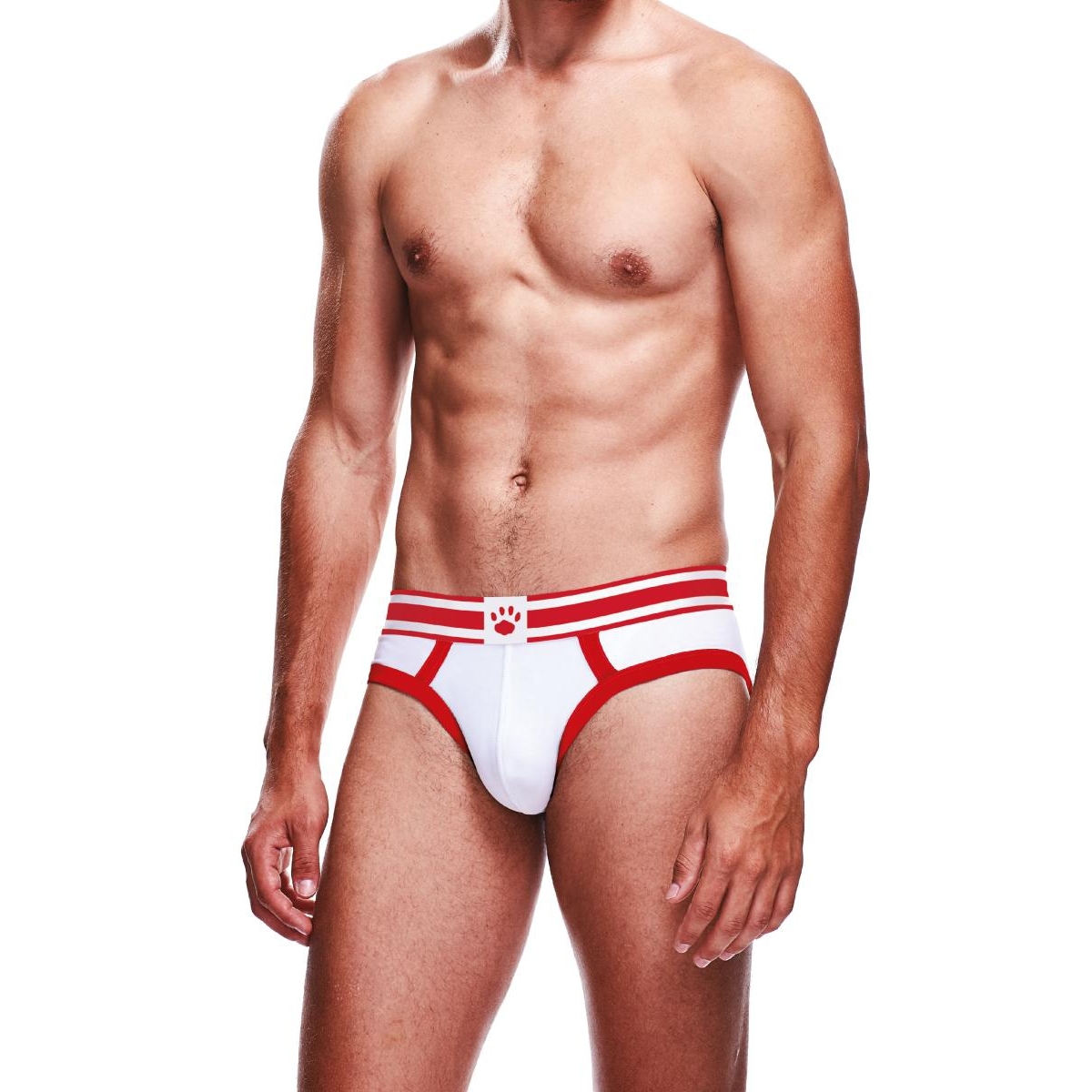 slip brief prowler blanc rouge 2