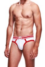 slip brief prowler blanc rouge 2