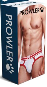 slip brief prowler blanc rouge 3