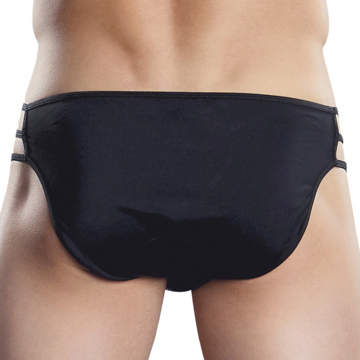 slip cage brief noir 1