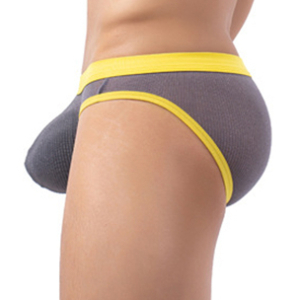 slip clipo gris jaune