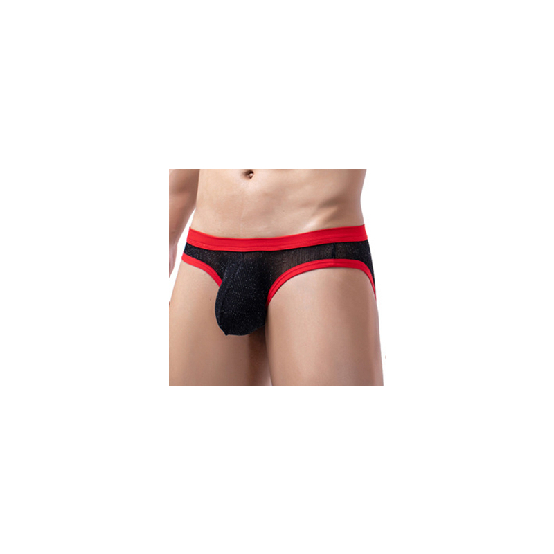 slip clipo noir rouge