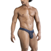 slip dentelle elynos bleu marine 2
