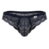 slip dentelle elynos bleu marine 3