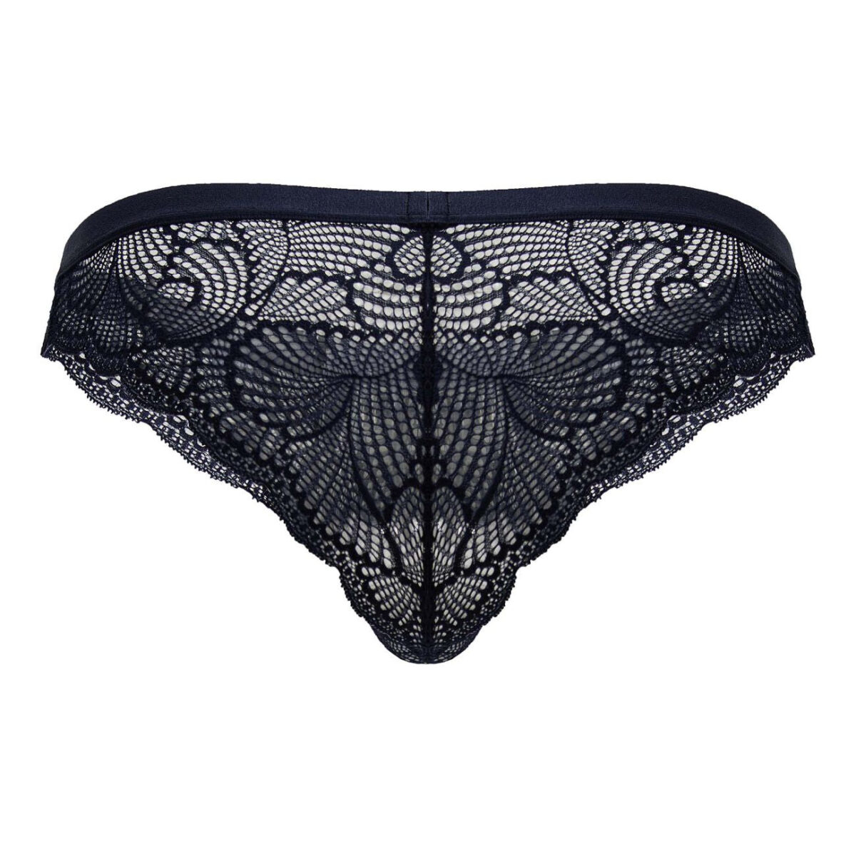 slip dentelle elynos bleu marine 5