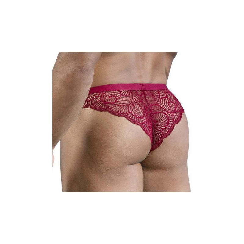 slip dentelle elynos bordeaux 1