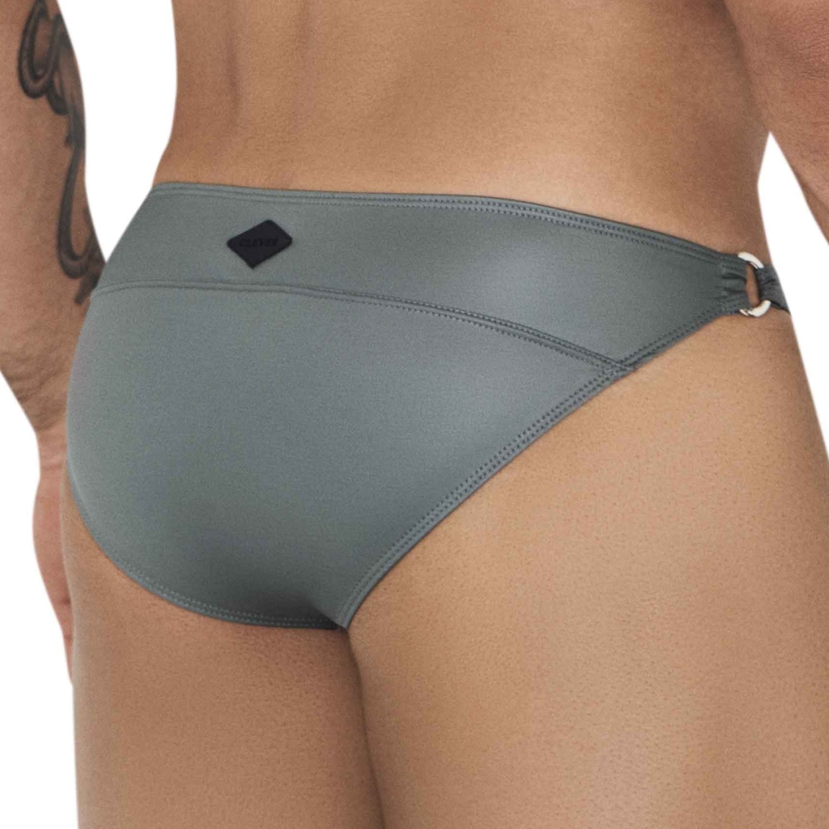 slip effet mouille glacier gris vert 1