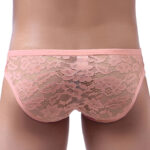 slip en dentelle floom rose 1