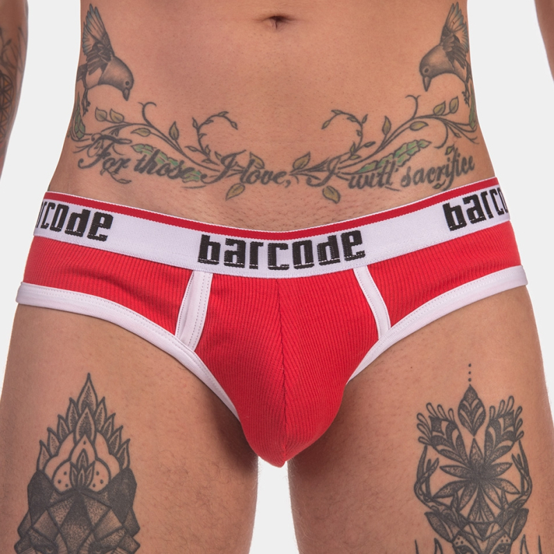 slip kai rouge blanc
