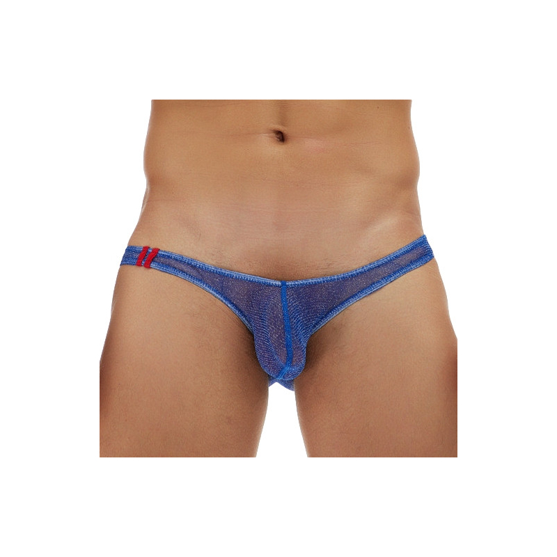 slip paillete minicut bleu
