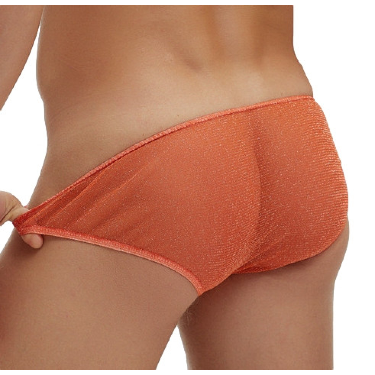 slip paillete minicut orange 1