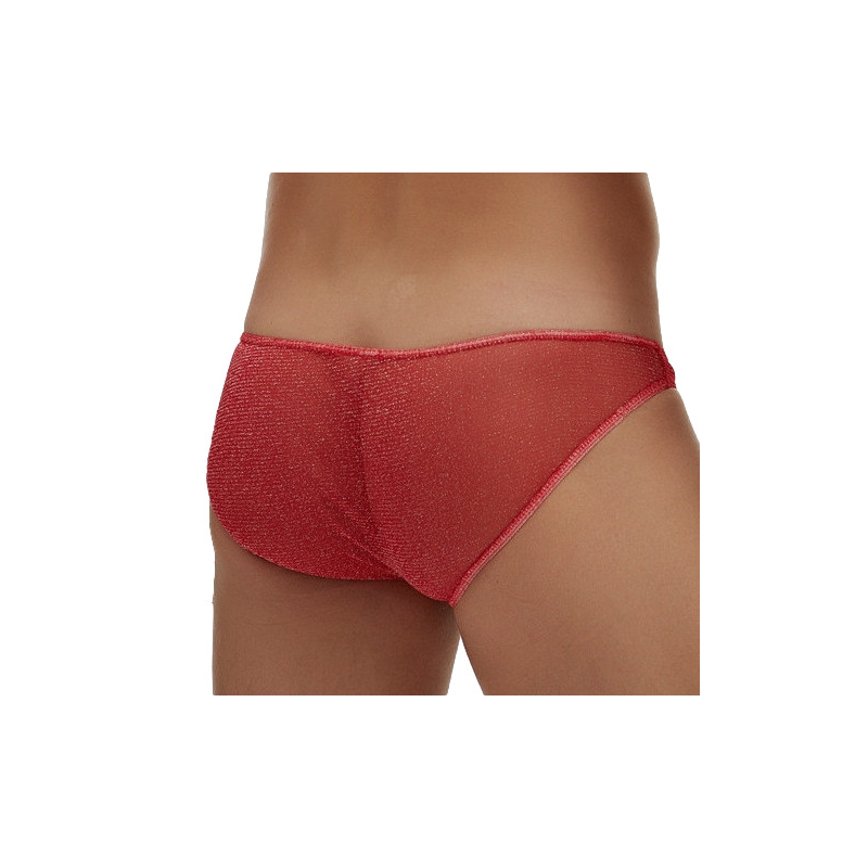 slip paillete minicut rouge 1