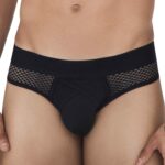 slip resille swirl noir