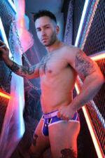 slip retro remix bleu 4