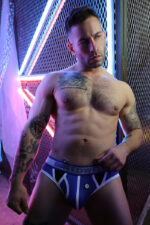 slip retro remix bleu 5