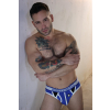 slip retro remix bleu 8